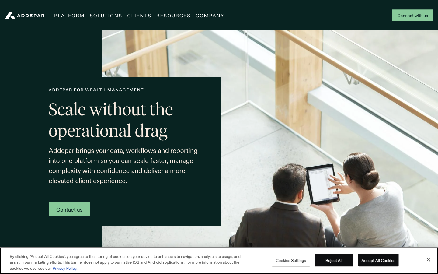 Addepar screenshot 1